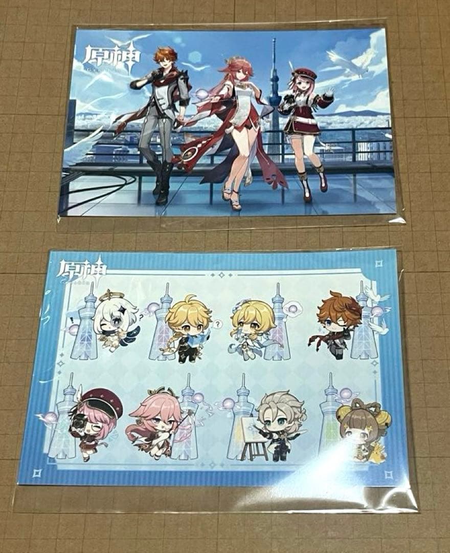 原神　スカイツリー　アクスタ、コースター、缶バッジ等10点セット【タルタリヤ】