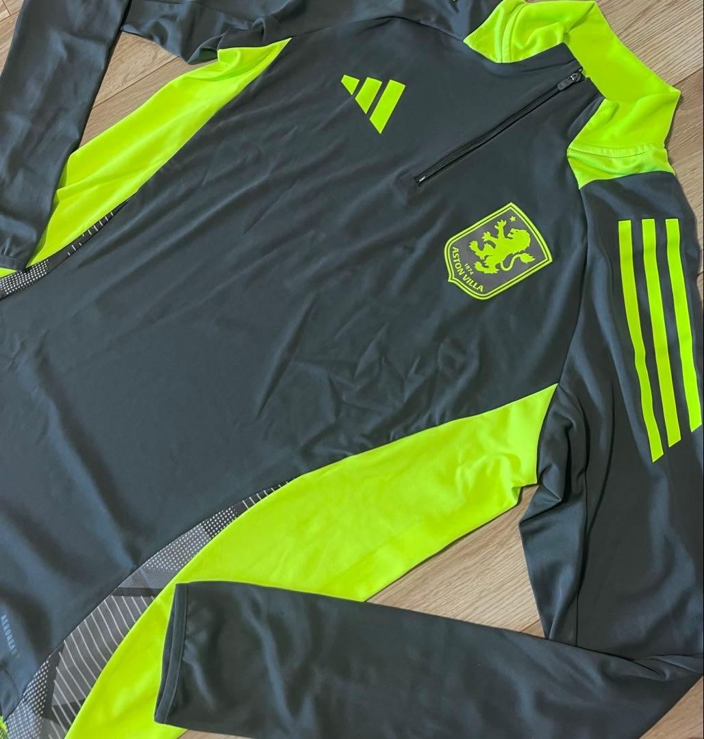 adidas アストンヴィラ　トレーニングトップ　ドリルトップ　新品　ジャージ