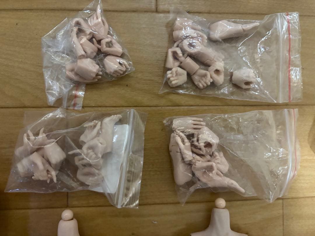 1/6 女性フィギュア素体 6体 ノーブランド
