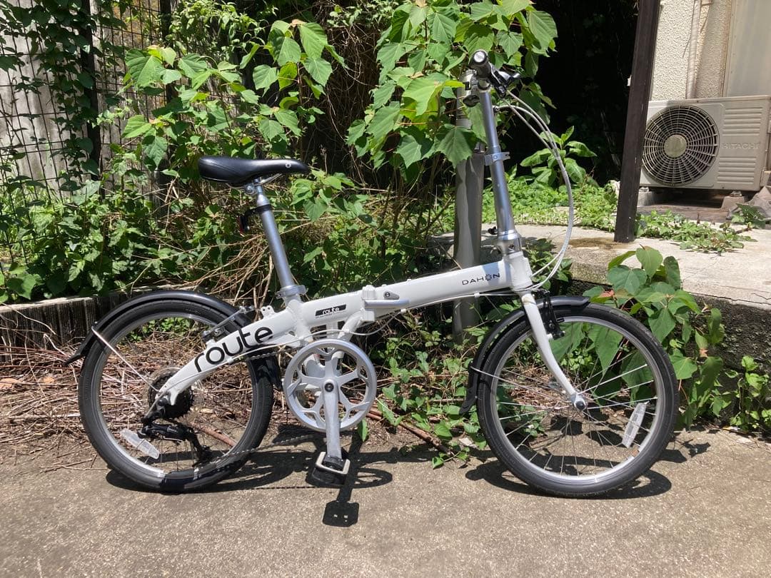 L*】様 DAHON route 折りたたみスポーツ自転車 ミニベロ ホワイト
