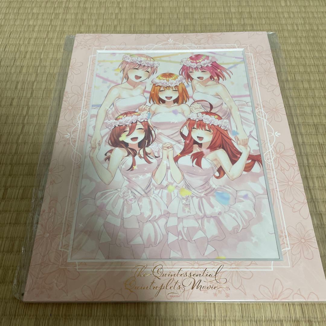 五等分の花嫁展 Memories フレーム付きアートボード
