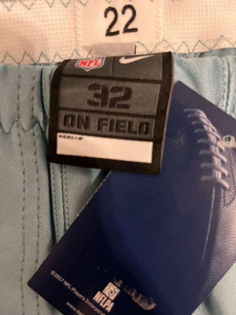 Nike NFL アメリカンフットボールパンツ 水色