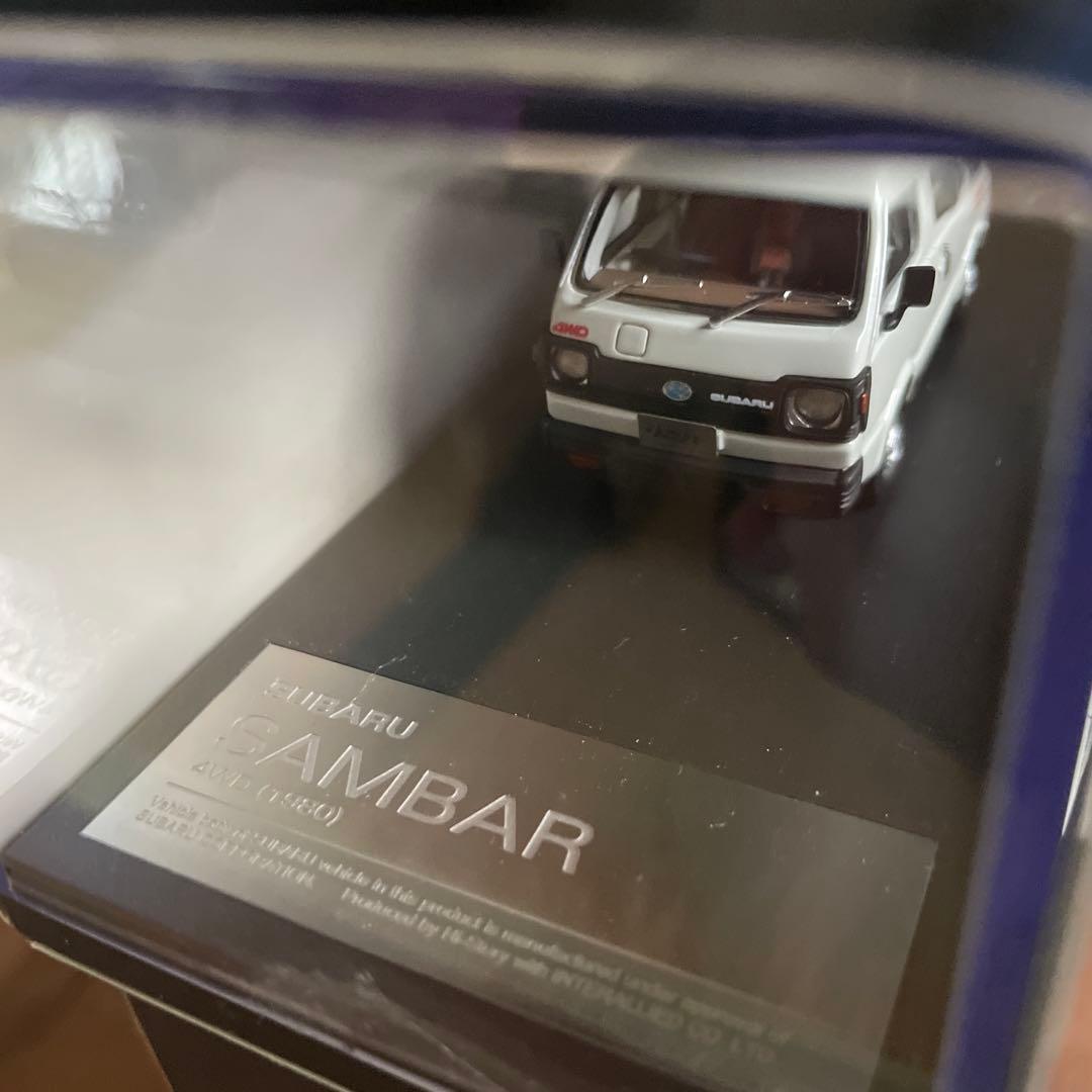 Hi-story 1/43 SUBARU Pleo & Sambar 2台