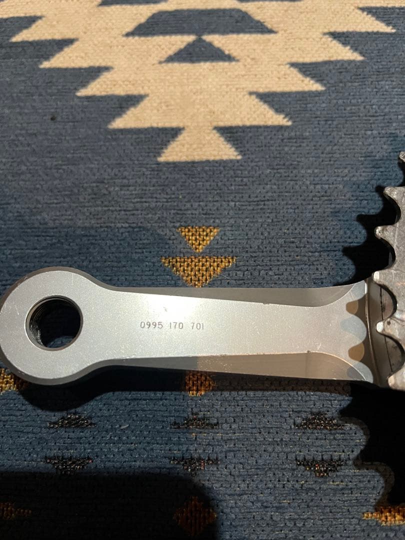 クランクセットCoda 701M CNCクランク　キャノンデール oldmtb