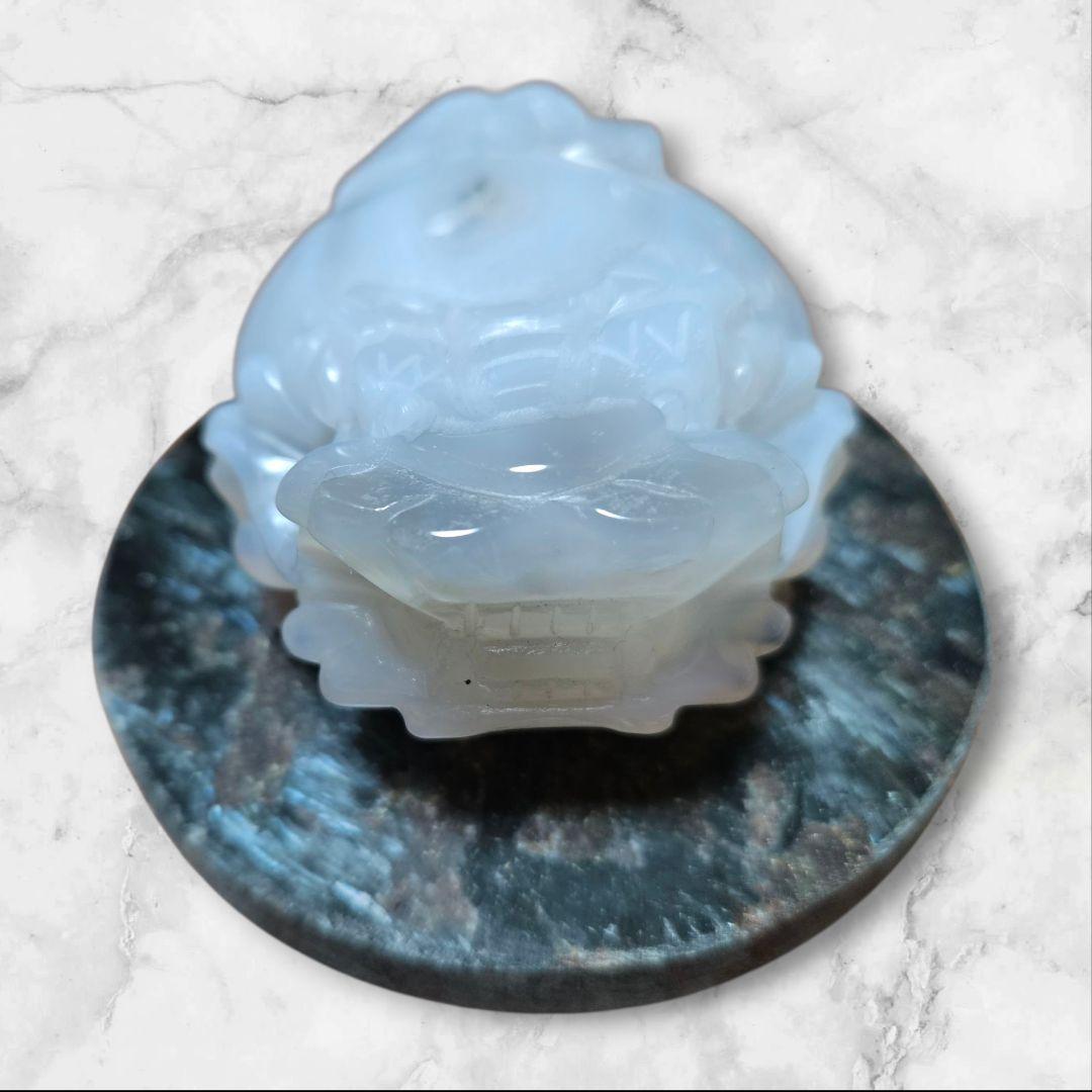 ＊くーぽー様 水入り瑪瑙ロングイ ご予約品