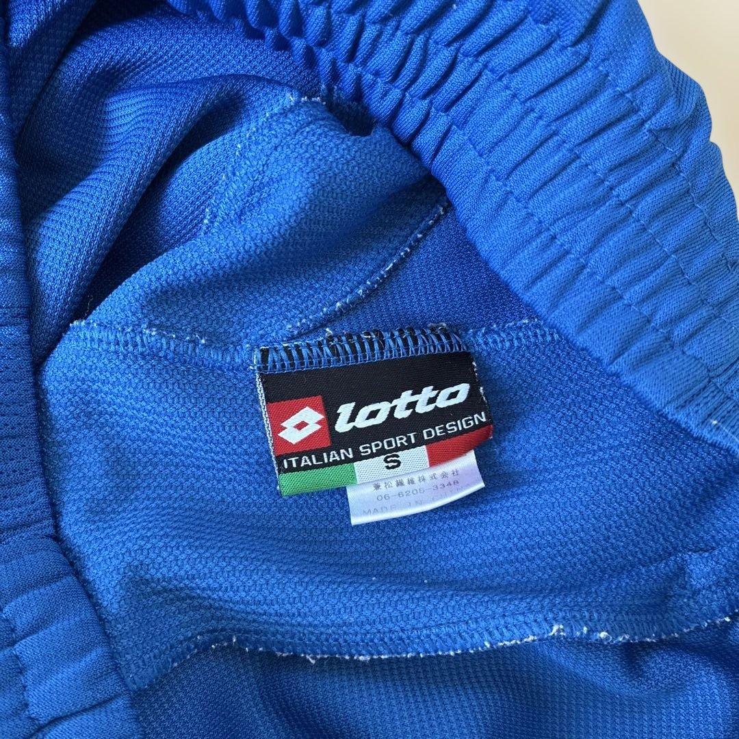 lotto ロット　ジャージ　セットアップ　ブルー　イタリア　上下セット