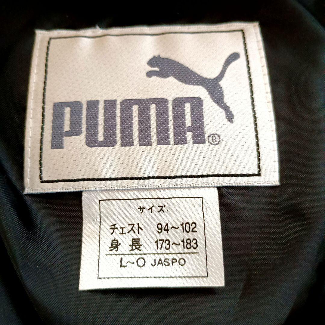 PUMA ホワイト ベンチコート Lサイズ