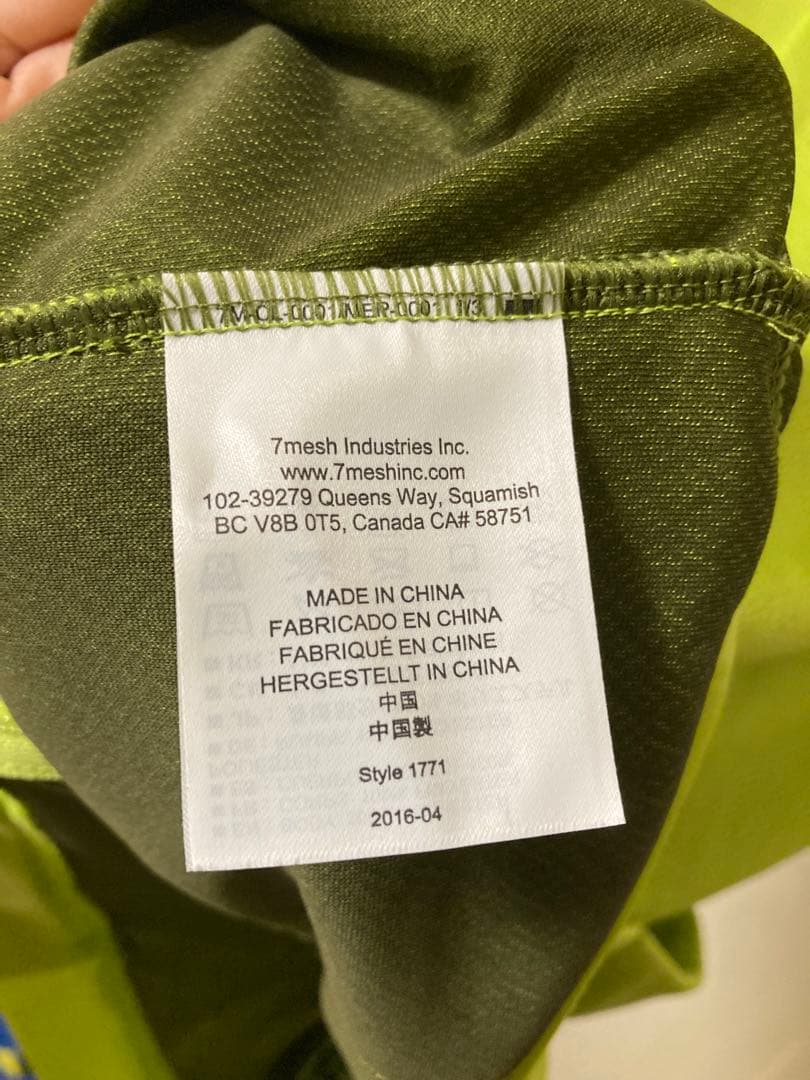 新品　セブンメッシュ　メンズサイクルウェア