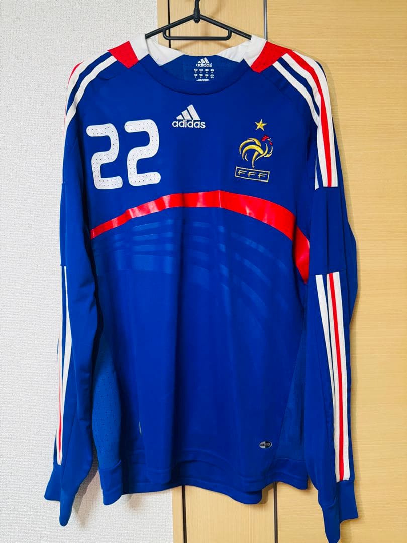 フランス代表 RIBERY 22番 長袖 M 美品