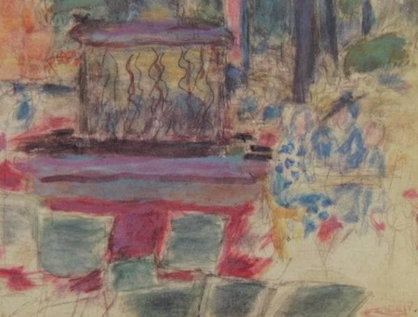 Pierre Bonnard、PERSONNAGES DANS UN PARC