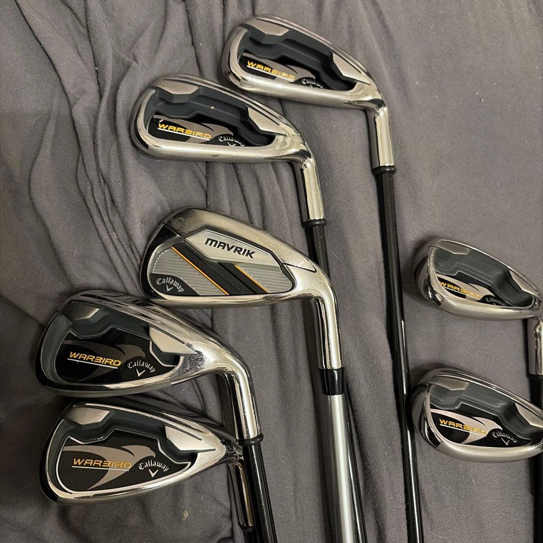 Callaway Warbird & MAVRIK アイアンセット 6本
