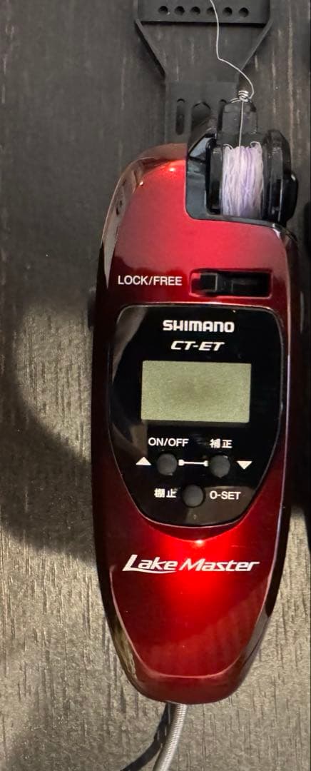 SHIMANO 24レイクマスター CT-ET レッドブラックGR