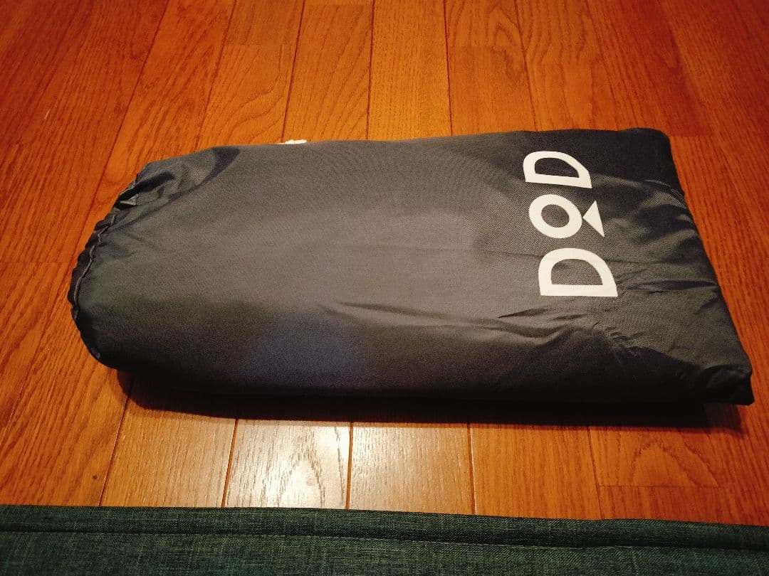 dod ONE POLE TENT(M) ブラック グランドシート付き