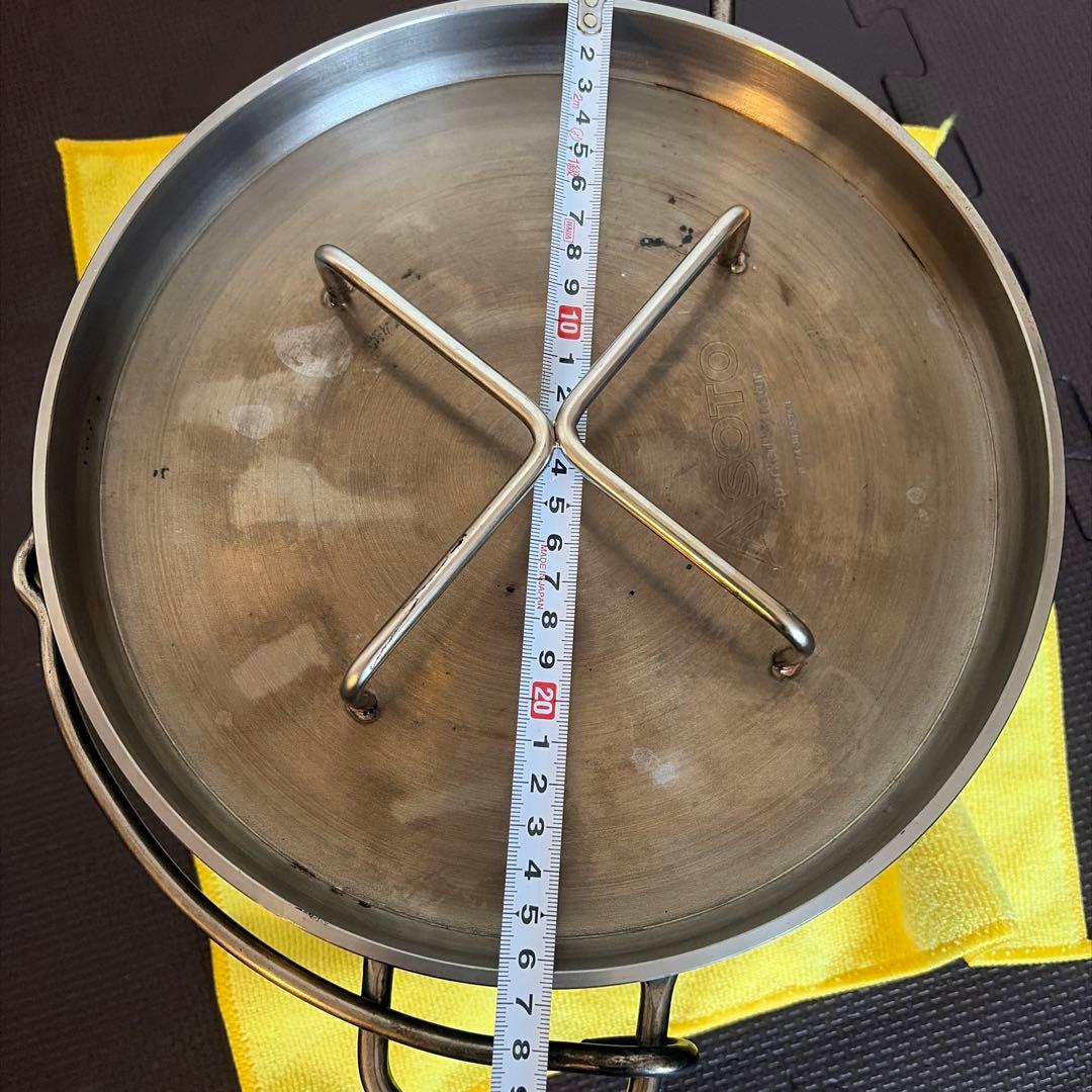 SOTO ステンレス ダッチオーブン 蓋付き 10インチ