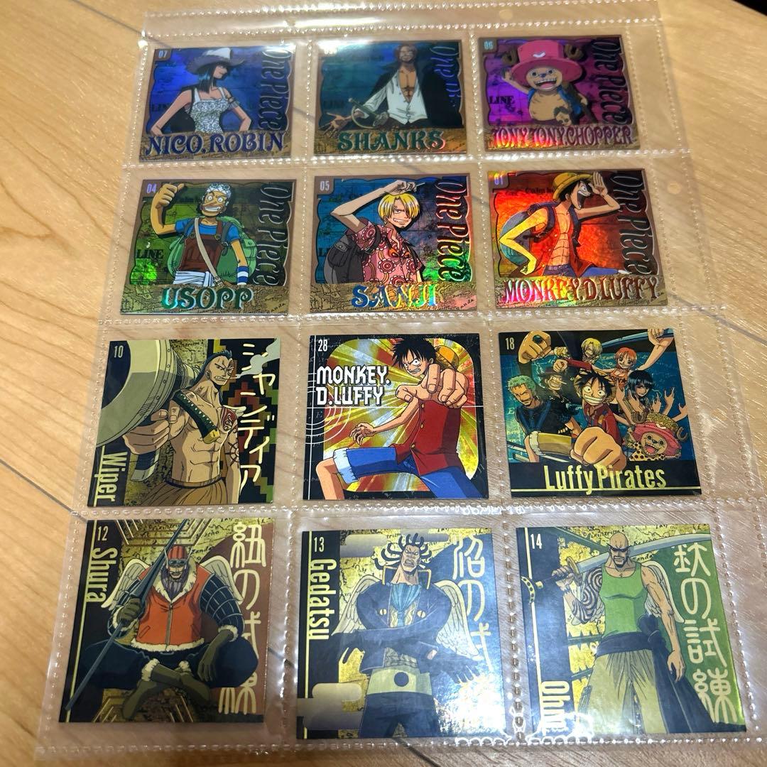 ONE PIECE ワンピース　シール　森永 ビックリマン 50枚