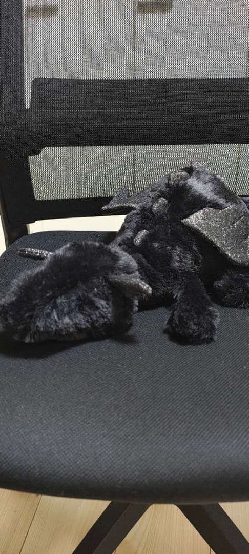 新品 jelly cat Onyx Dragon 黒いドラゴンぬいぐるみ