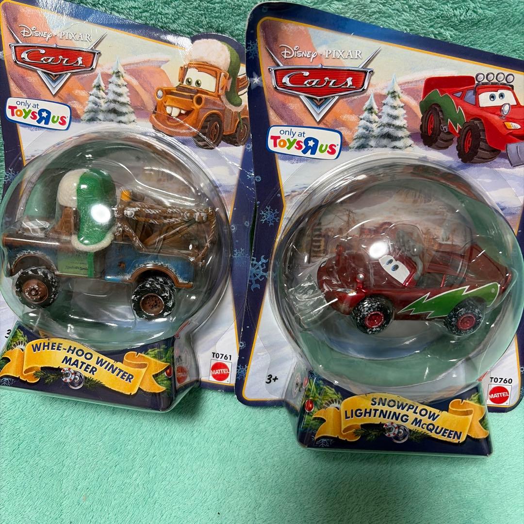 冬仕様カーズミニカーセット メーターとマックイーントドックハドソン