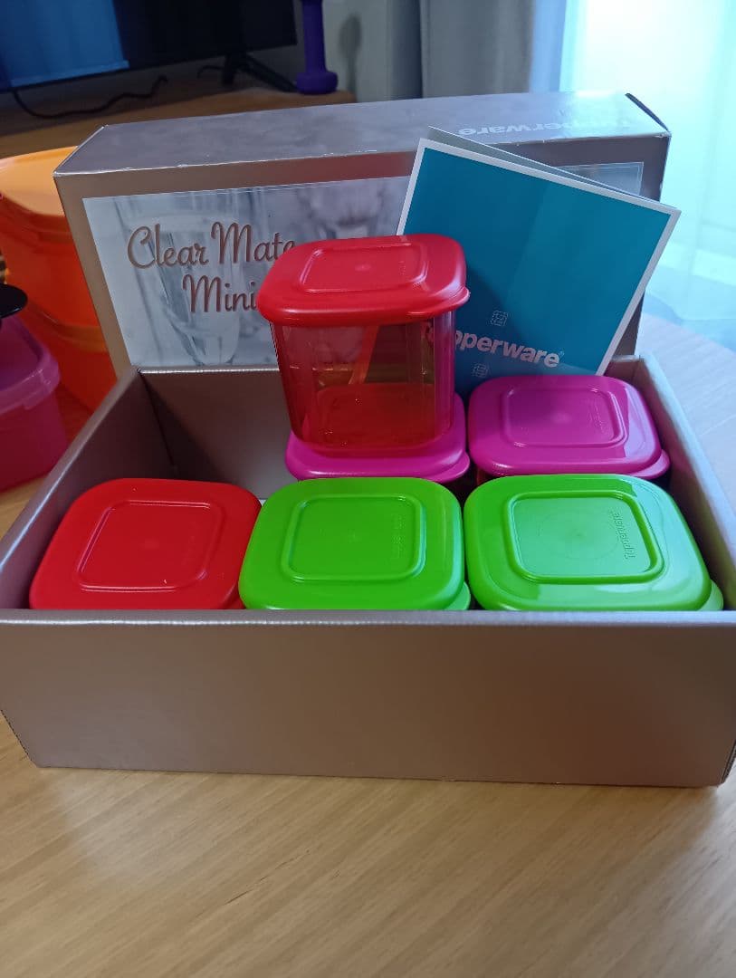 Tupperware MMハーフワイド&スクエアセット ４個　その他セット