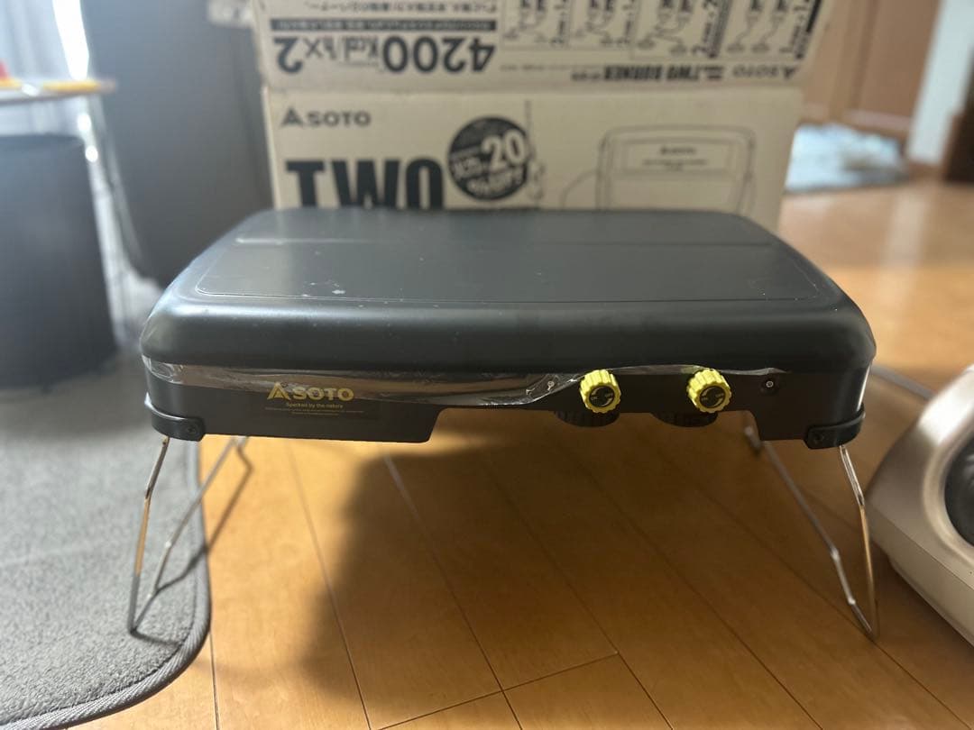 未使用保管品　SOTO ST-525 ハイパワーツーバーナー ソト アウトドア