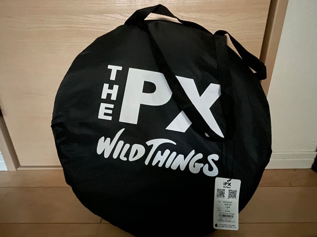 値下新品！WILD THINGS ワイルドシングス　ポップアップテント ブラック