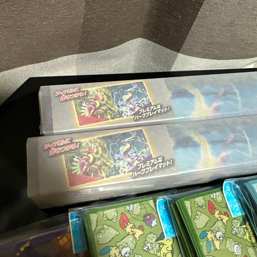 【ポケカ】スリーブ、プレイマット、カードファイル、デッキケースまとめ売り