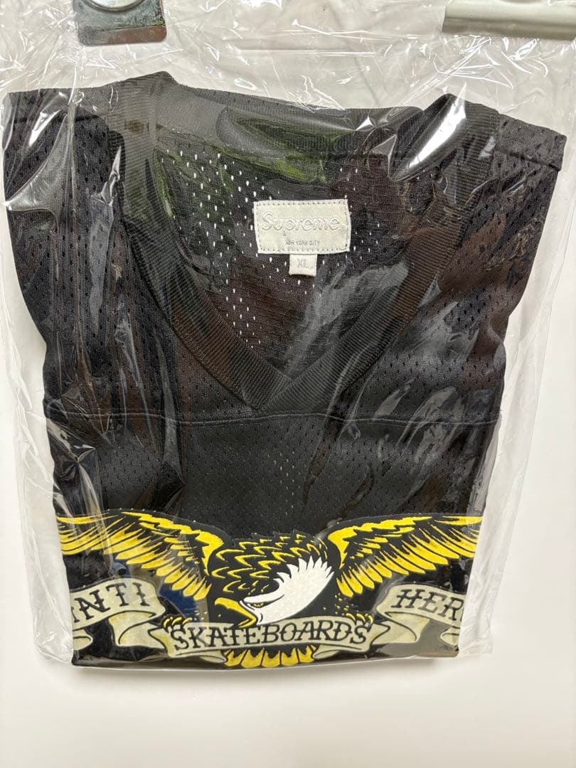 #Supreme シュプリーム 14SS ANTI HERO メッシュXL クロ