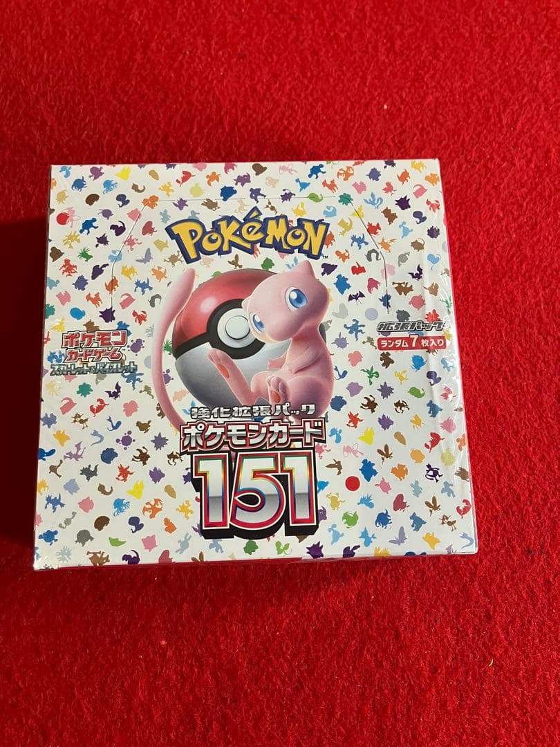 ポケモンカード151 1BOX シュリンク付き 新品未開封
