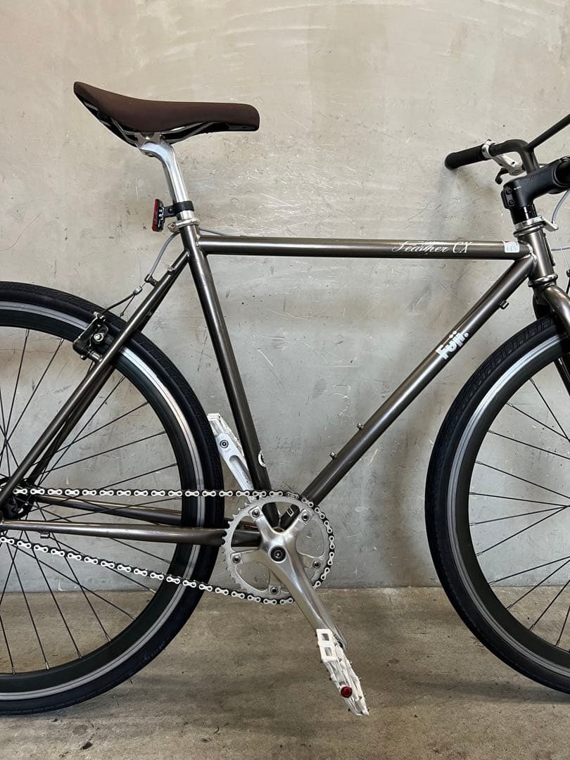 ピストバイク　FUJI FEATHER フジフェザーCX 700c クロモリ