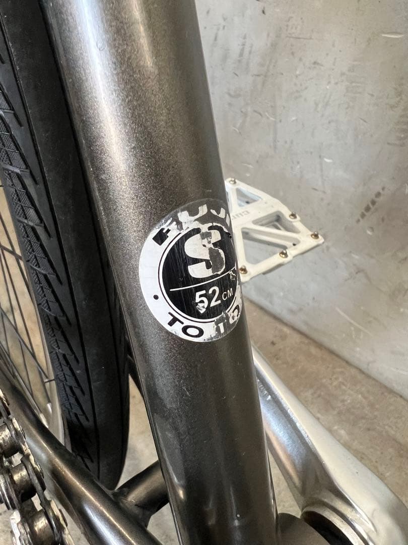 ピストバイク　FUJI FEATHER フジフェザーCX 700c クロモリ
