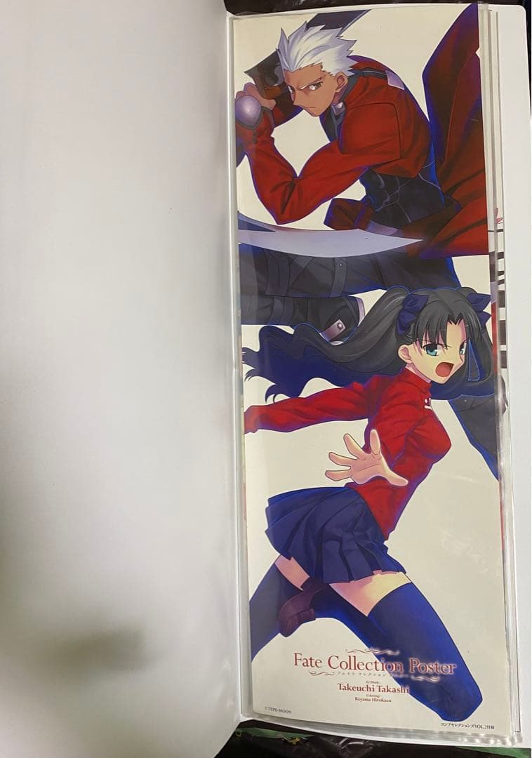 Fate/stay night コレクションポスター バインダー コンプティーク