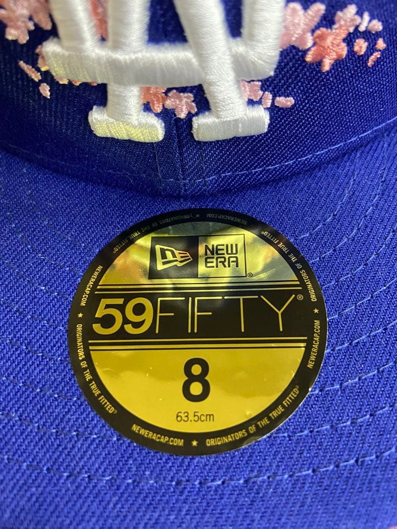 ドジャースNew Era 59FIFTY LAキャップ　サイズ8