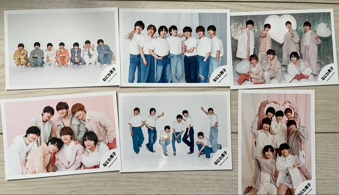 なにわ男子　バインダー&写真セット