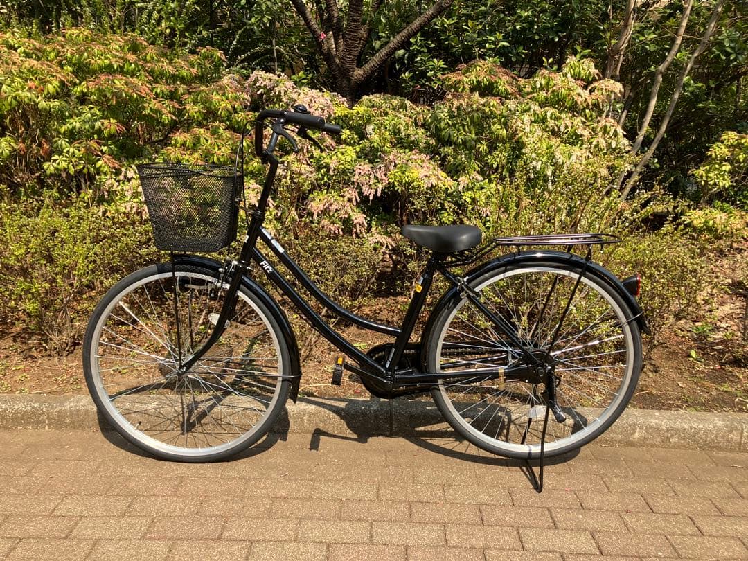 【3/8購入 新品同様】Fit'z シティサイクル 自転車 ダイワサイクル 黒