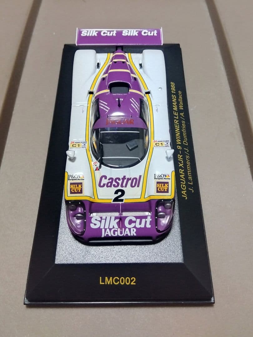 1988 ルマンウイナーJaguar XJR-9 Silk Cut 1/43