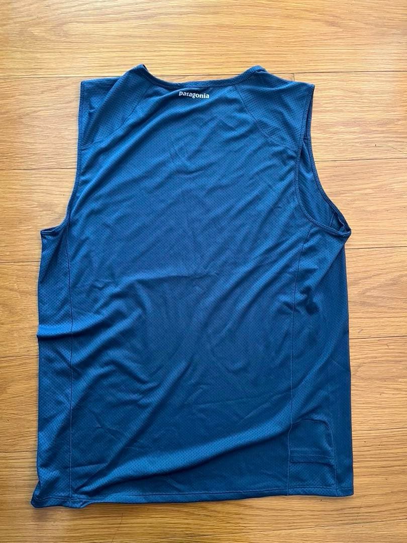 【希少】Patagoniaパタゴニア　トレイルランニングノースリーブ