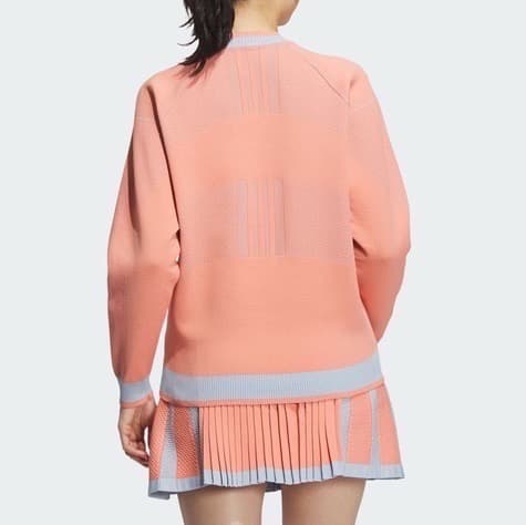 【S】定価41,800円 アディダス ゴルフ セーター&フレアースカート