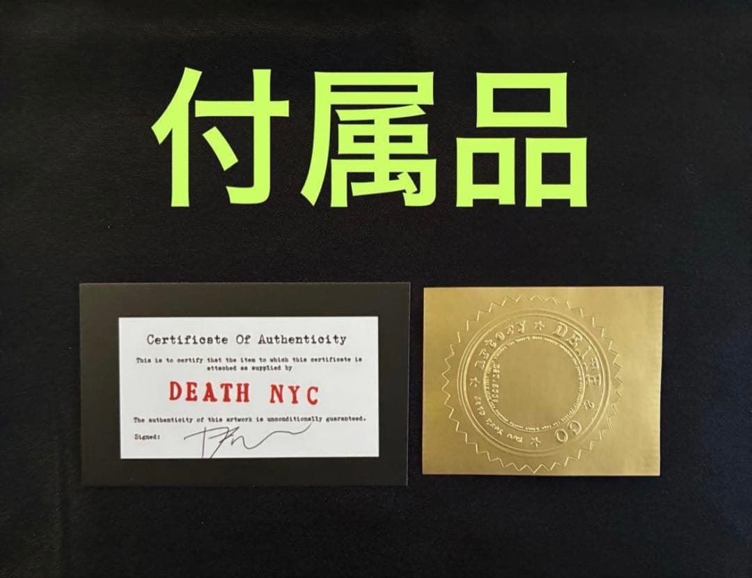 ⌘世界限定100枚⌘ DEATH NYC 現代アート ポスター EV02