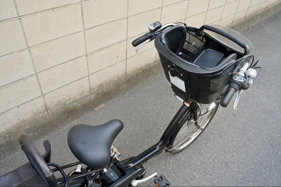 電動自転車 ヤマハ 26インチ 子供乗せ アシスト 中古 030701