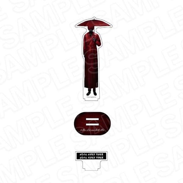 文字化化 POP UP アクリルフィギュア アクリルキーホルダー 赤い傘の男