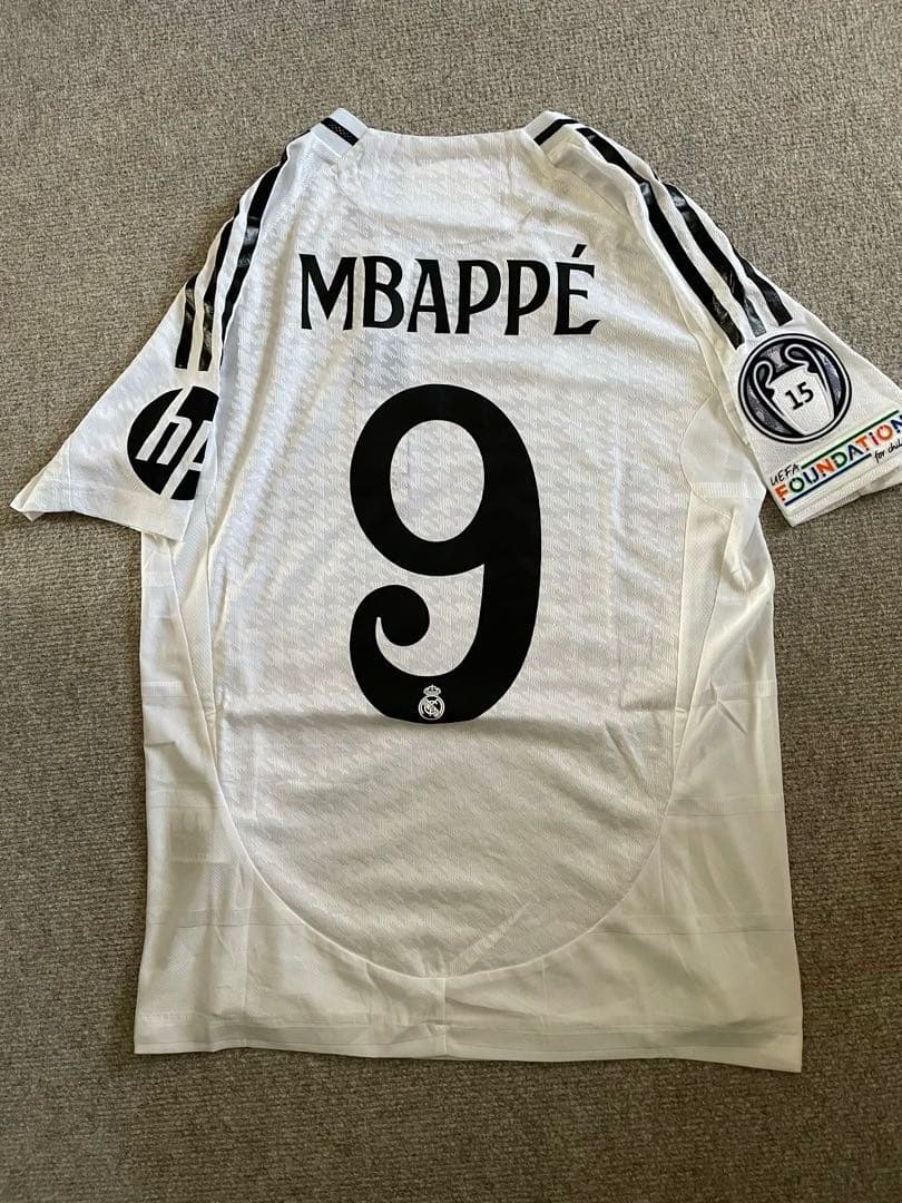 adidas レアル・マドリードユニフォームMbappé エムバペS