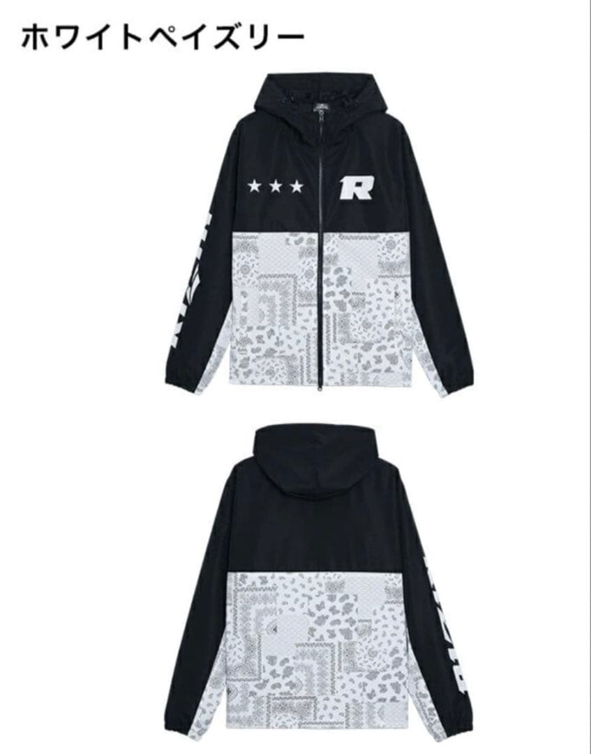 完売品●RIZIN 2XL 平本蓮モデル着用 ホワイト／ブラック　ジャケット