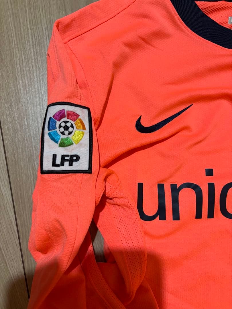 FC Barcelona 09-10 Nike 長袖ユニフォーム オレンジ