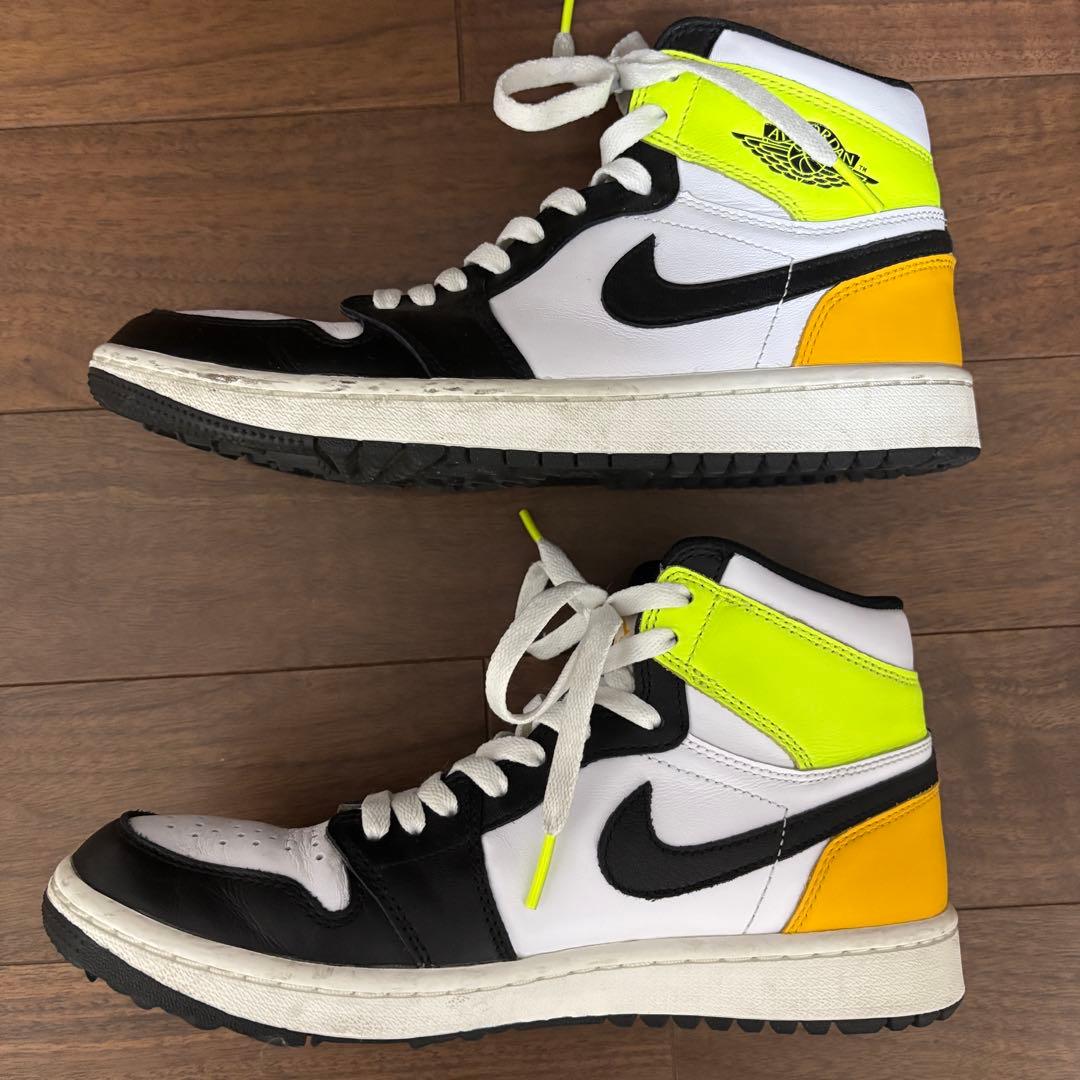 テ*ク様 NIKE AIR JORDAN 1 HIGH ゴルフシューズ　26.0