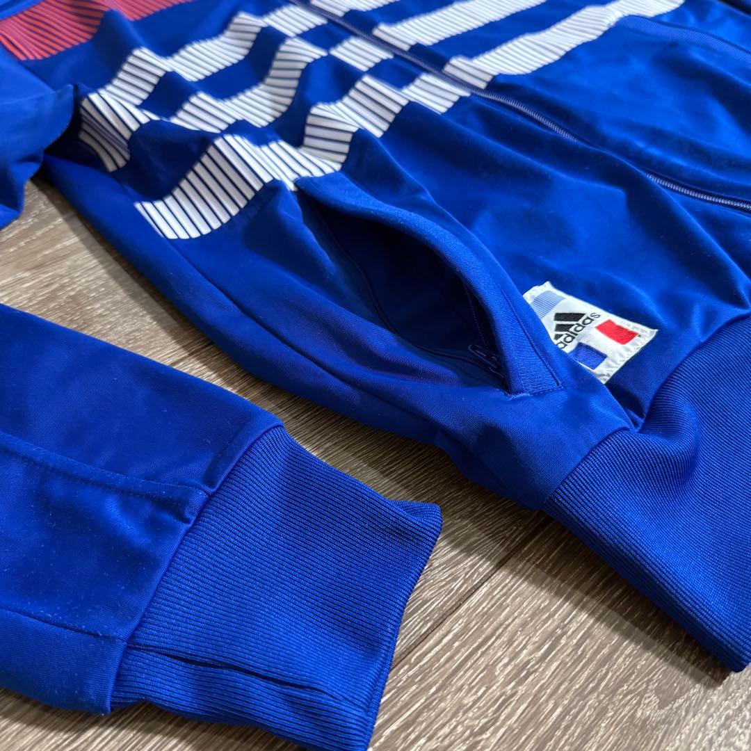 希少品 adidas サッカー フランス代表 ジャージ トラックジャケット L