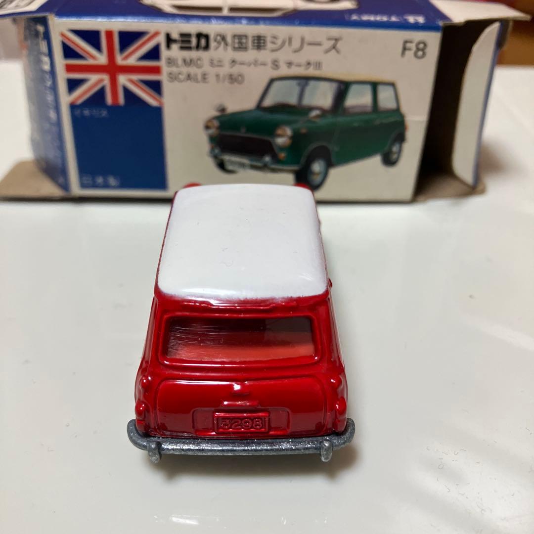 トミカ　ミニクーパー BLMC S MK-III 日本製