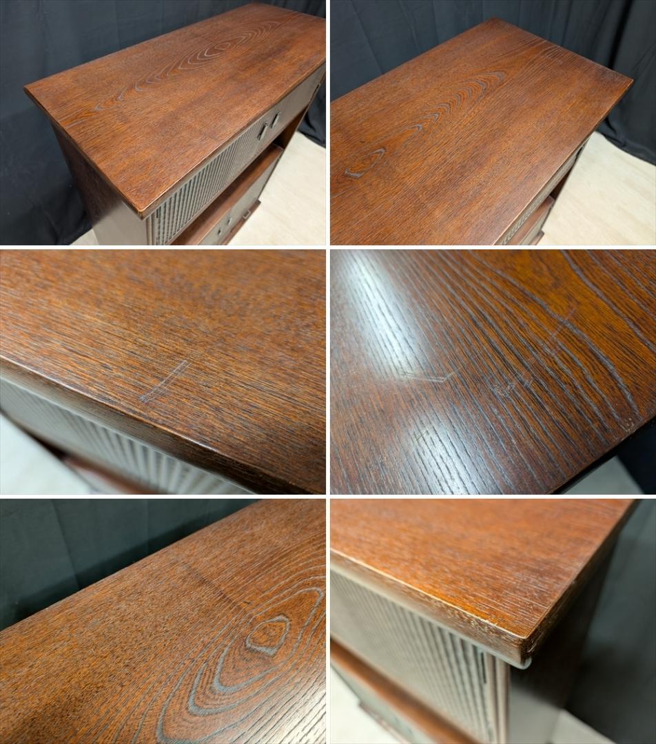 美品　モリシゲ 　飾り棚　茶棚　水屋箪笥　茶箪笥　キャビネット　サイドボード