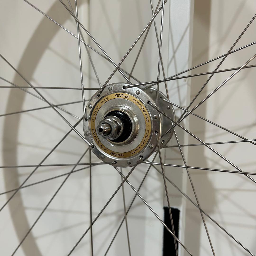 Suntour × ARAYA 32h 前後ホイールセット チューブラー