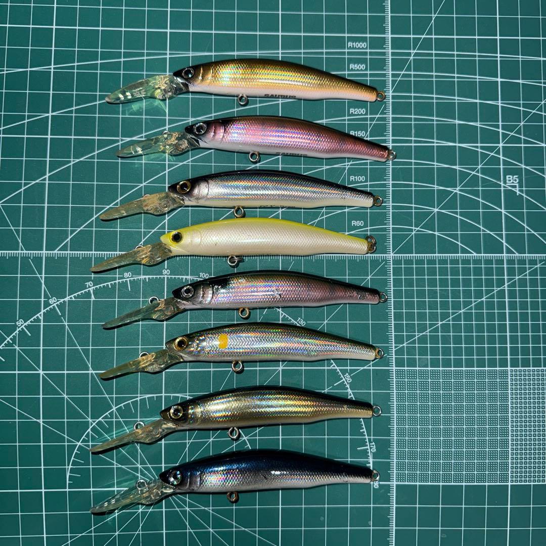 【絶版品】ザウルス REX ディープ　9cm　11個セット【サクラマスに】