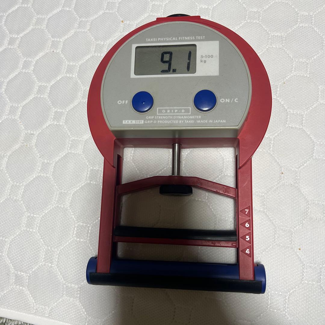 GRIP-D T.K.K.5101 竹井機器工業 デジタル握力計 5-100KG