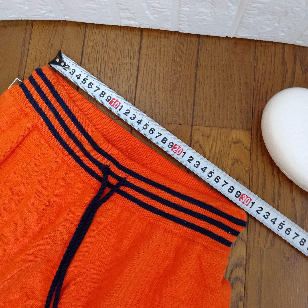 VIVA HEART GOLFオレンジ セーラー襟 セットアップ レディース S